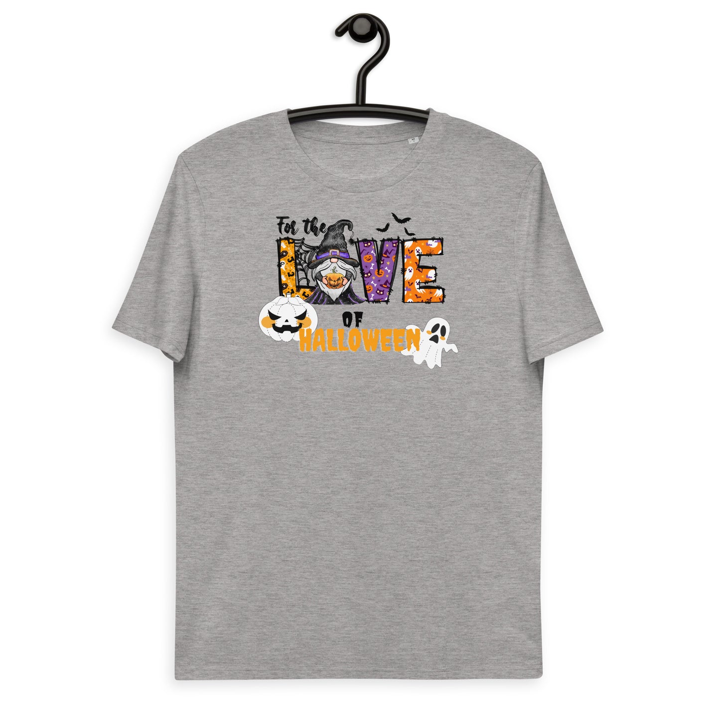 For the Love of Halloween Unisex organic cotton t-shirt