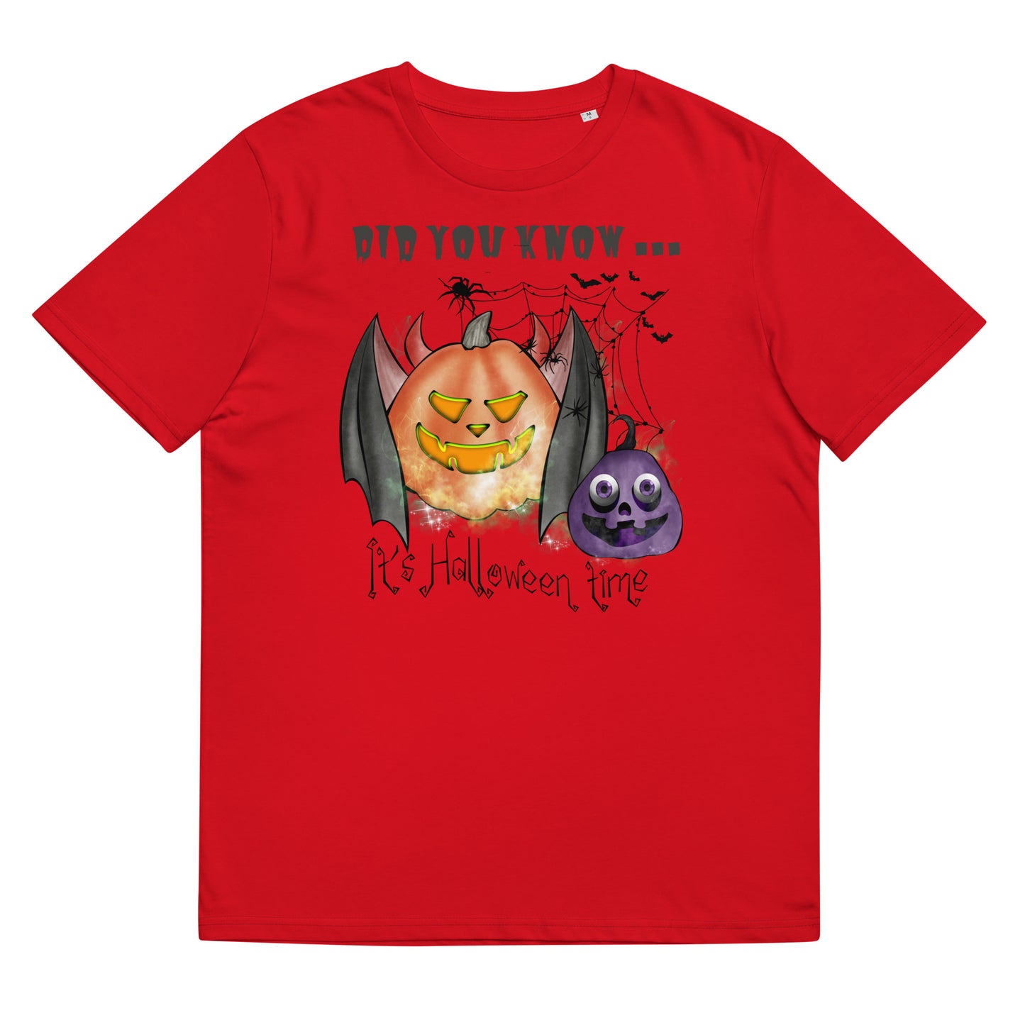 Did You Know It's Halloween Time Unisex organic cotton t-shirt