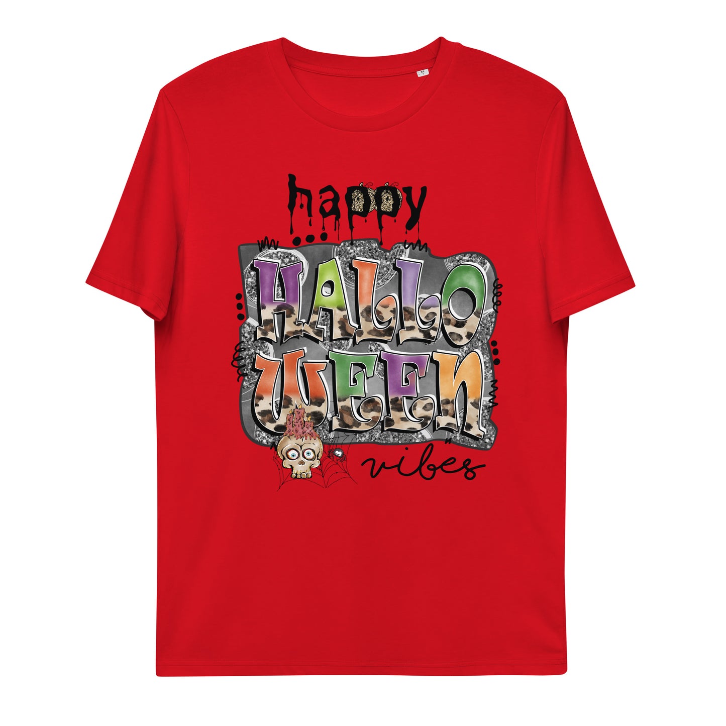 Happy Halloween Vibes Unisex organic cotton t-shirt