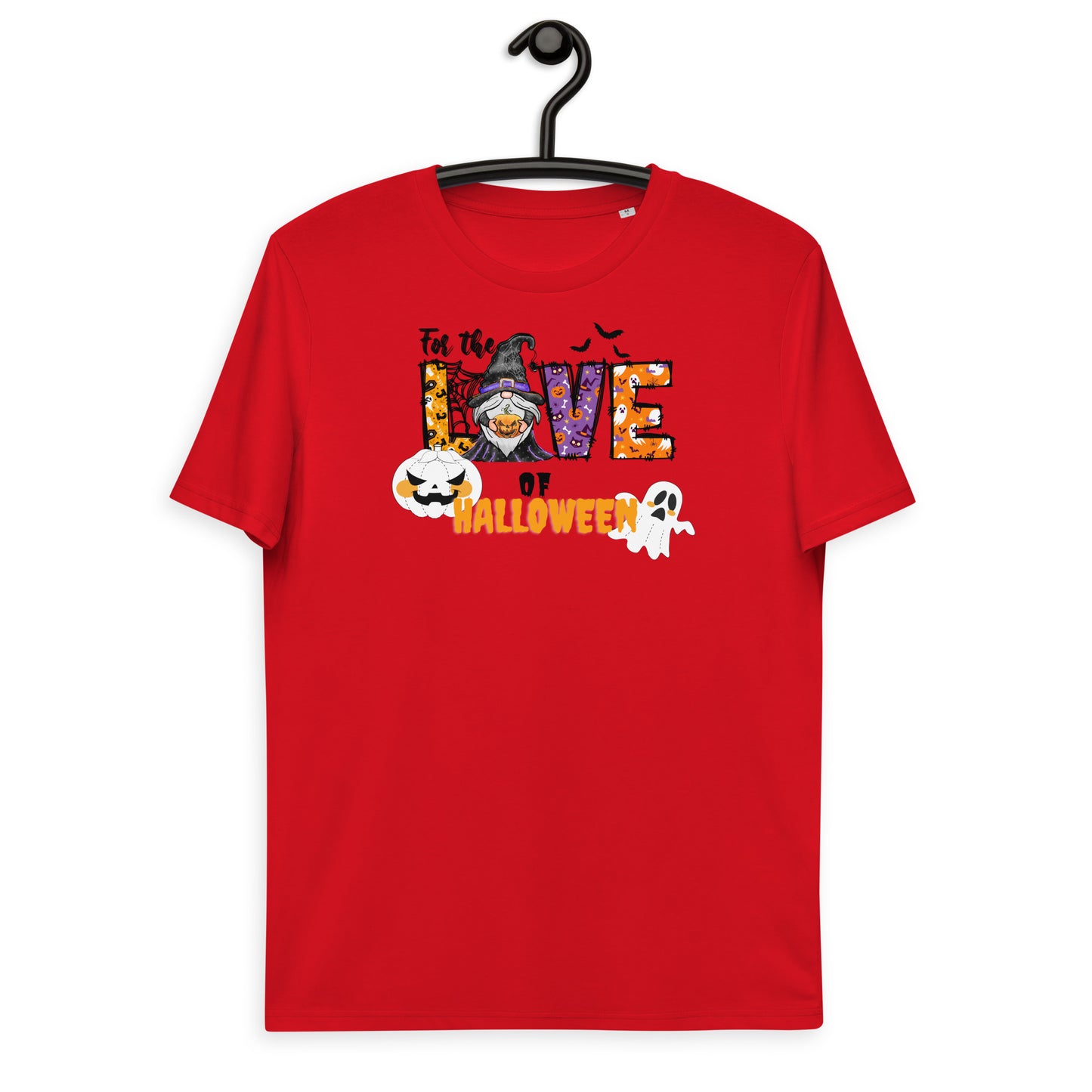 For the Love of Halloween Unisex organic cotton t-shirt