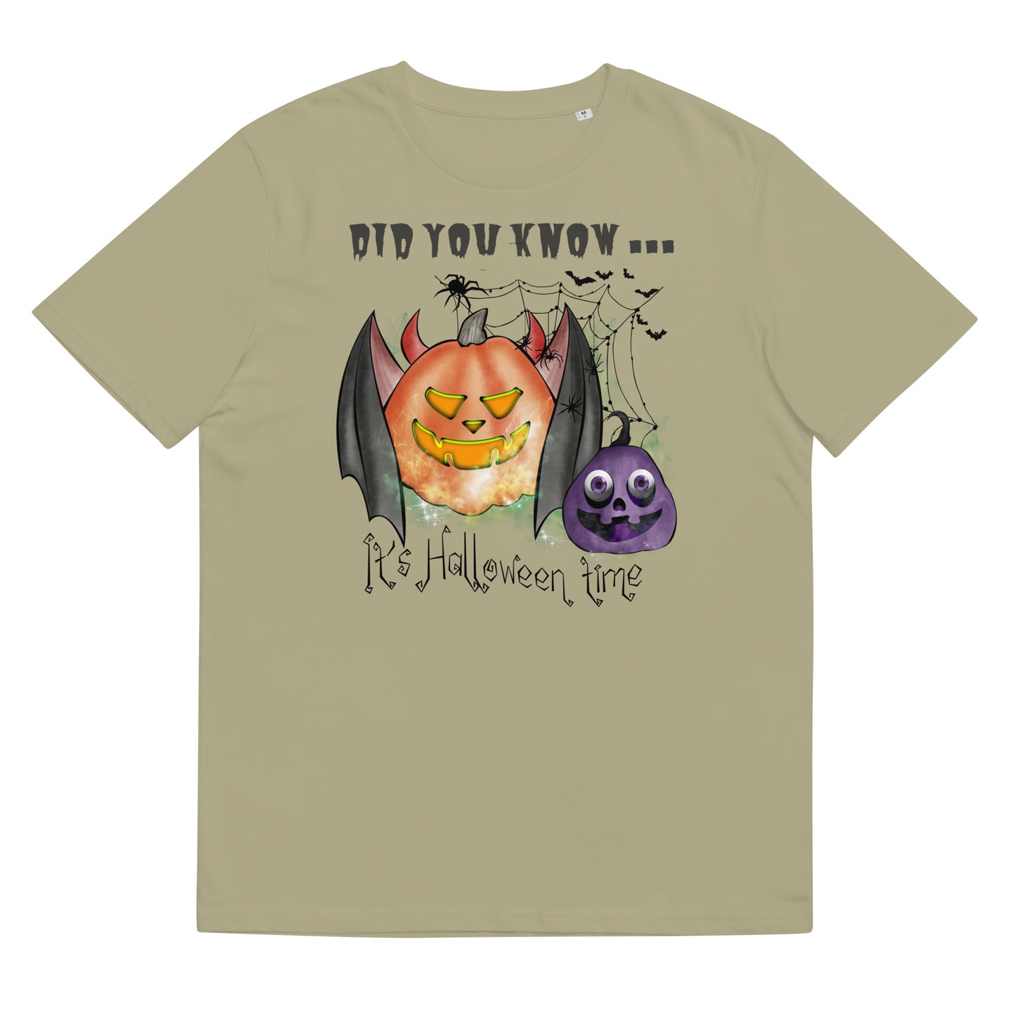 Did You Know It's Halloween Time Unisex organic cotton t-shirt