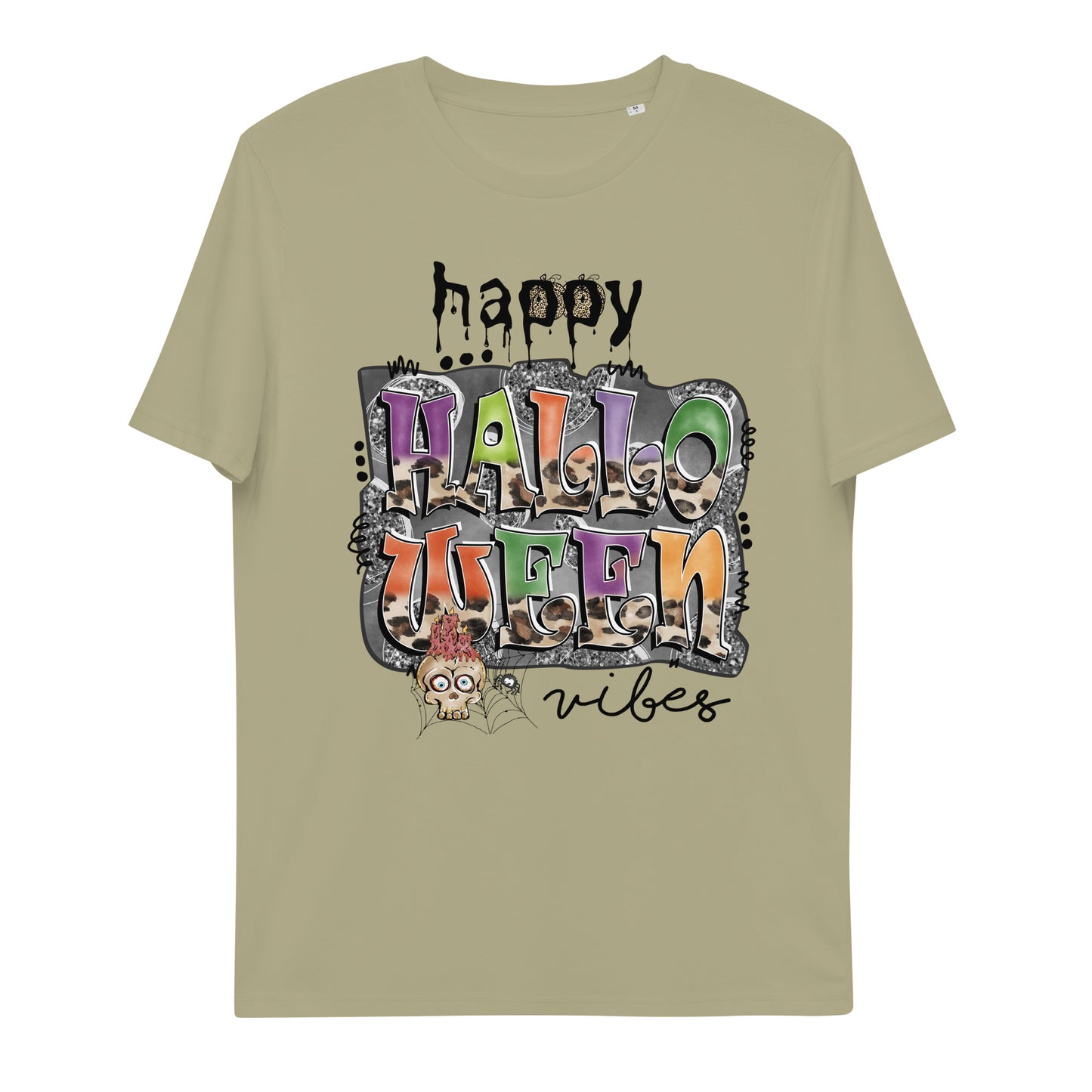 Happy Halloween Vibes Unisex organic cotton t-shirt