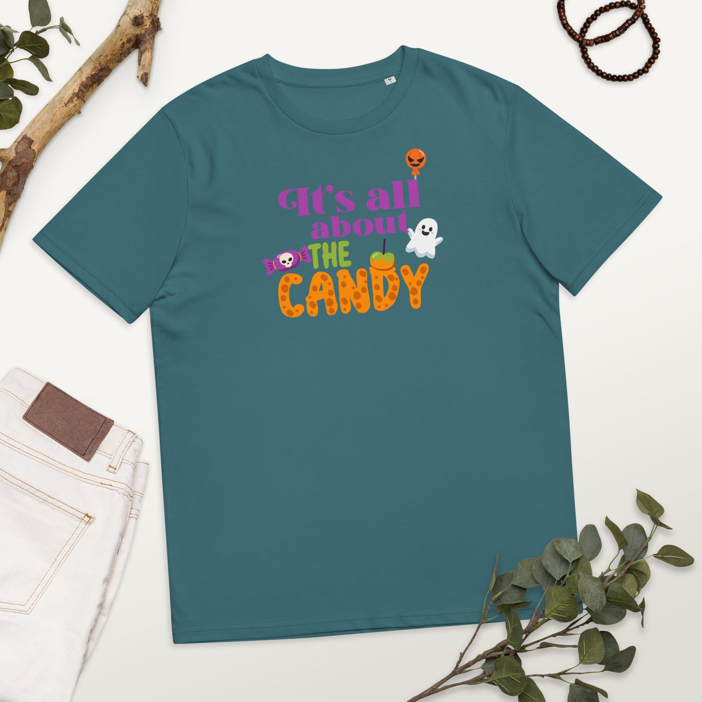 It's All About the Candy Unisex organic cotton t-shirt