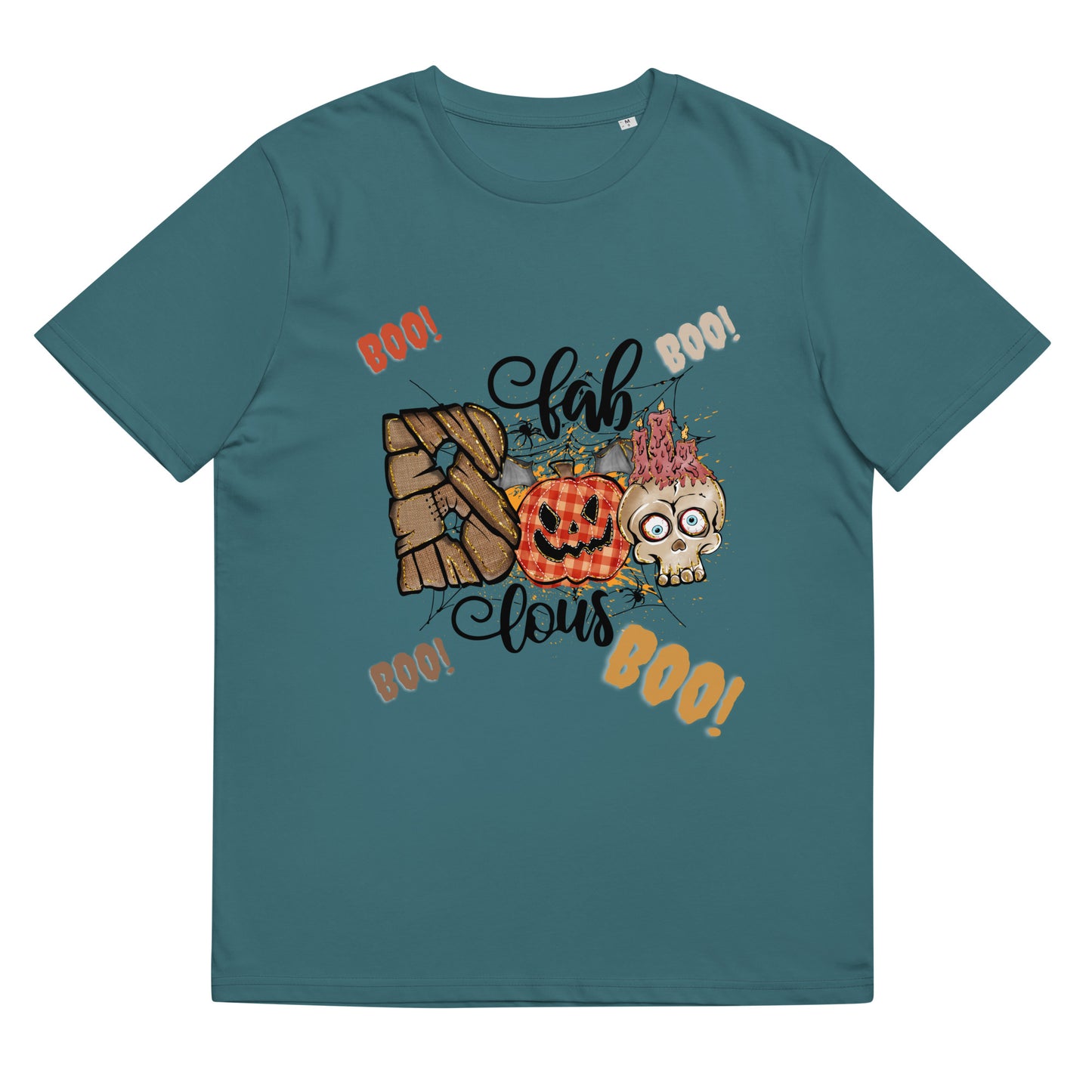 Boo Boo Boo Boo Fab Boo Lous Unisex organic cotton t-shirt