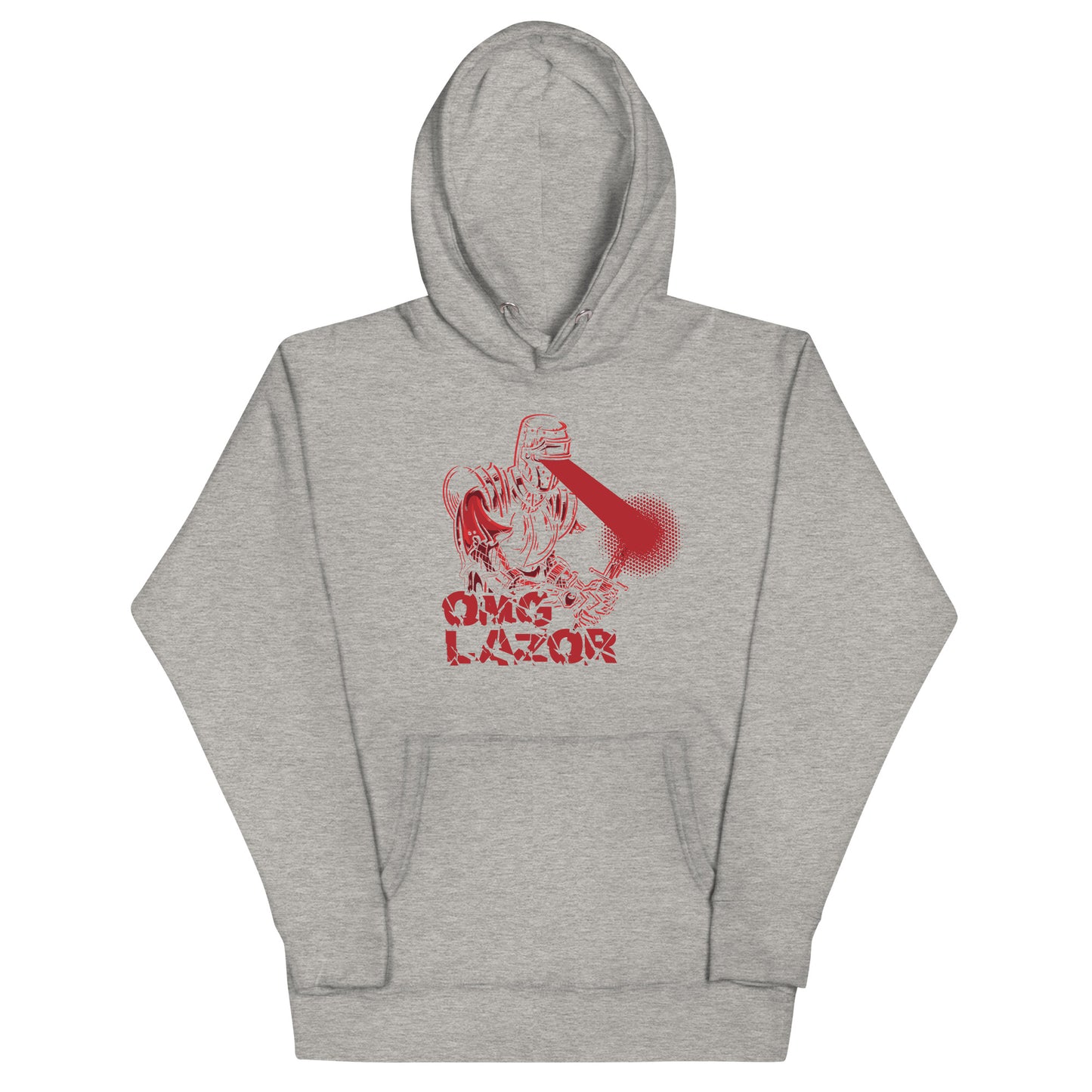 OMG Lazor (Grunge) Unisex Hoodie