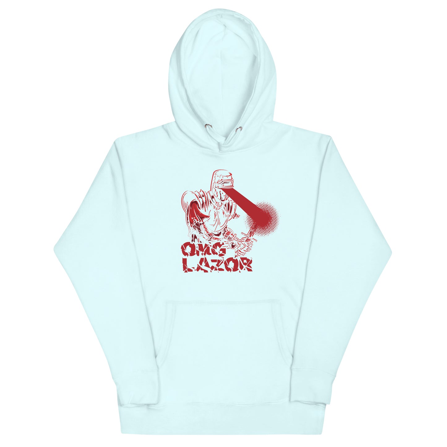 OMG Lazor (Grunge) Unisex Hoodie