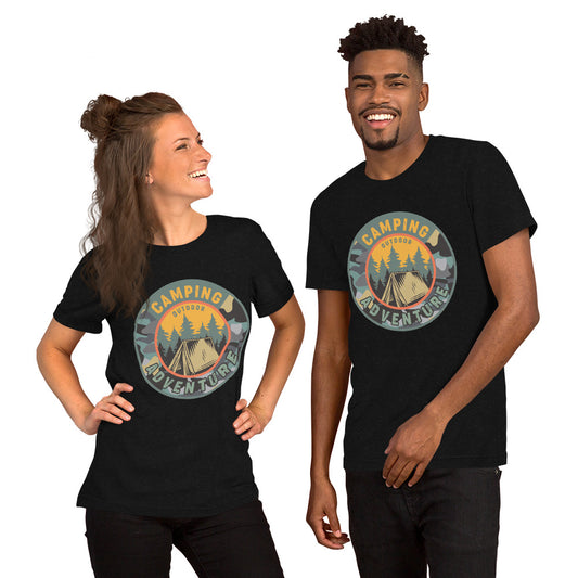 Camping Outdoor Adventure Unisex t-shirt