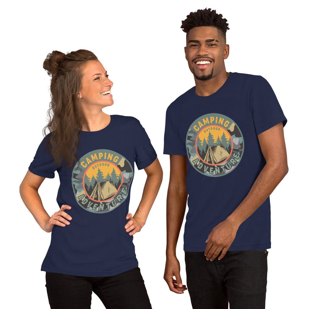 Camping Outdoor Adventure Unisex t-shirt