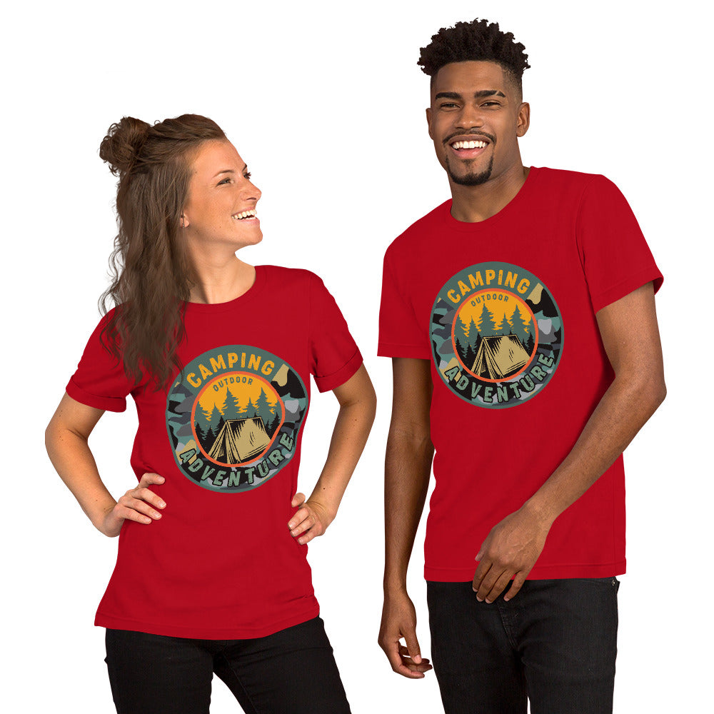 Camping Outdoor Adventure Unisex t-shirt